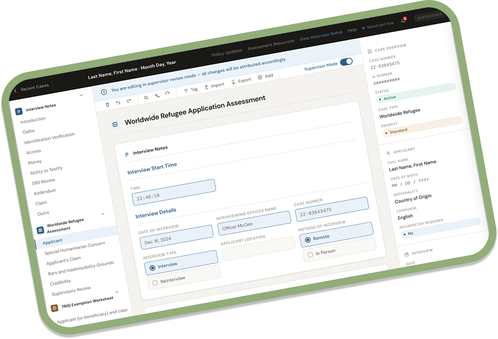 Government platform
